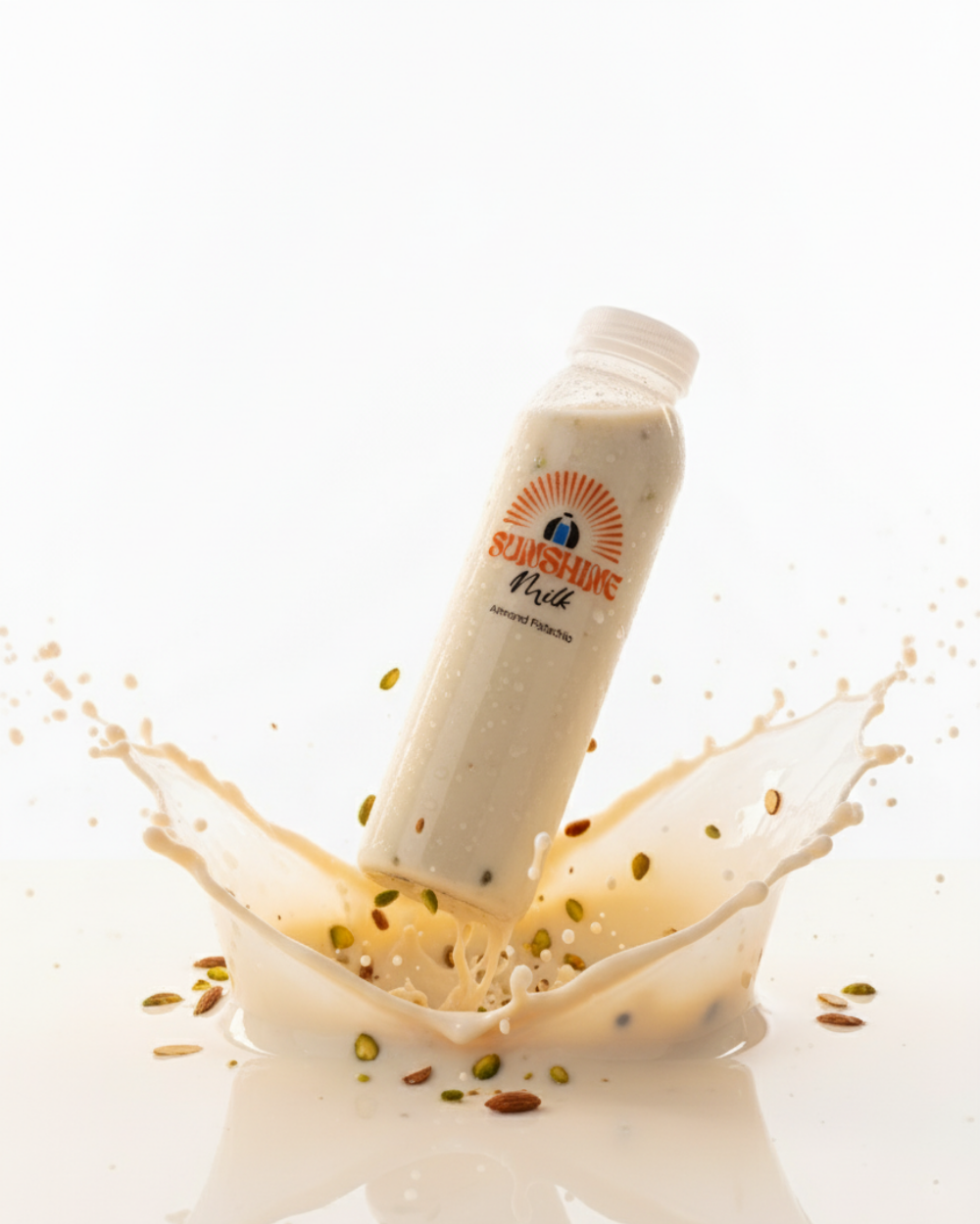 Almond Pistachio Milk - 12 OZ Bottle