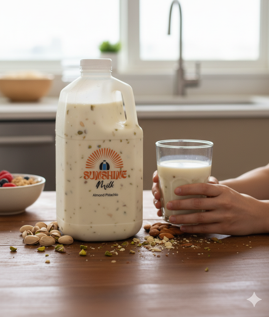 Almond Pistachio Milk - 1 Gallon Jug