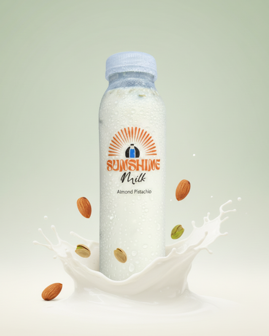 Almond Pistachio Milk - 12 OZ Bottle